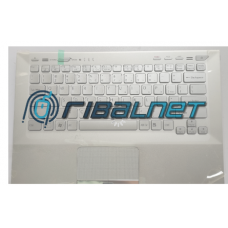 Teclado PT SONY VPC-SA/SILVER for BACKLIGHT no TOPCASE 
